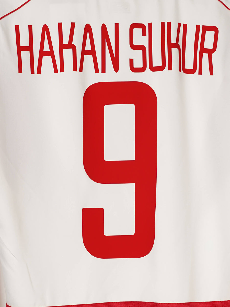 Turkey Away Shirt 2003/4 L/S Hakan Sukur 9 (M)