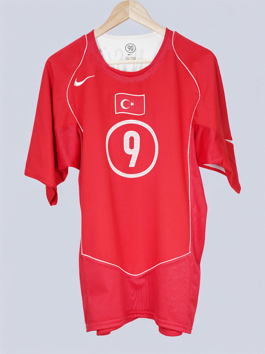 Turkey Home Shirt 2004/5 Hakan Sukur 9 (L)
