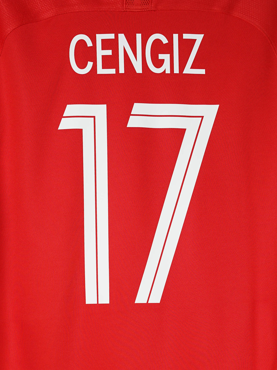 Turkey Home Shirt 2018/19 Cengiz 17 (M)
