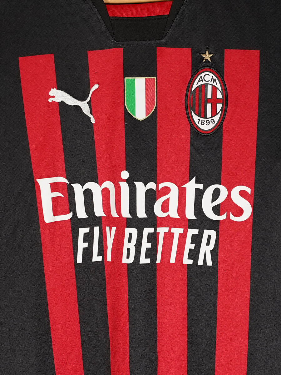 2022/23 AC Milan Leao #17 Home Shirt (L kids)