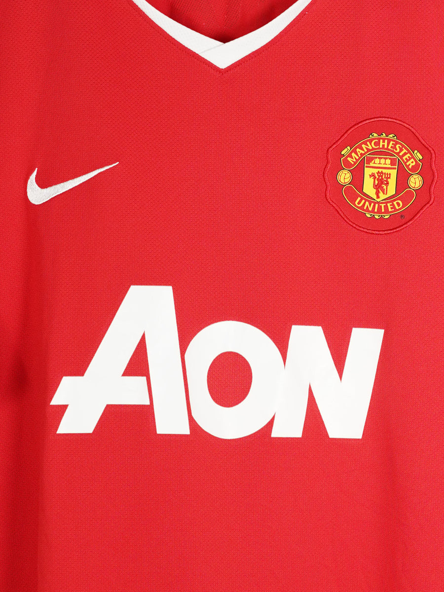 2010/11 Manchester United Chicharito #14 Home Shirt (L)