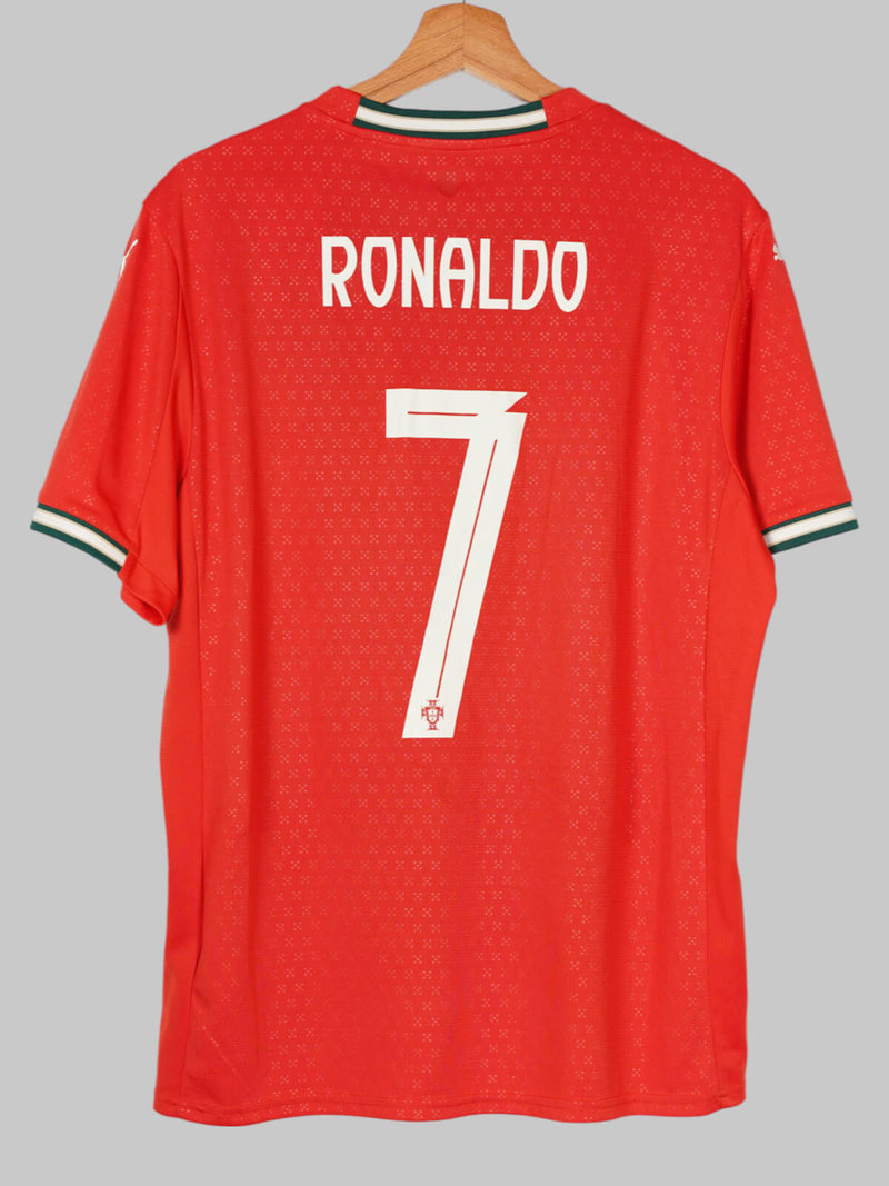 2025/26 Portugal Ronaldo #7 Home Shirt (L)