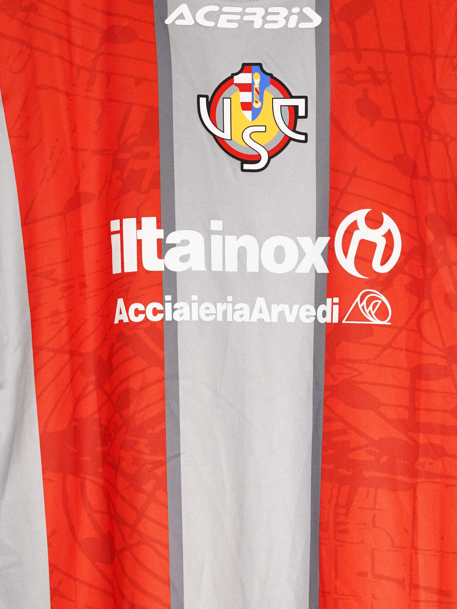 US Cremonese Home Shirt 2025/26 Signed Vardy 10 (S)