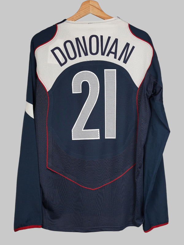 USA Away Shirt 2004/5 L/S Donovan #21 (L)