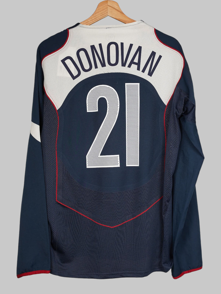 USA Away Shirt 2004/5 L/S Donovan 21 (L)