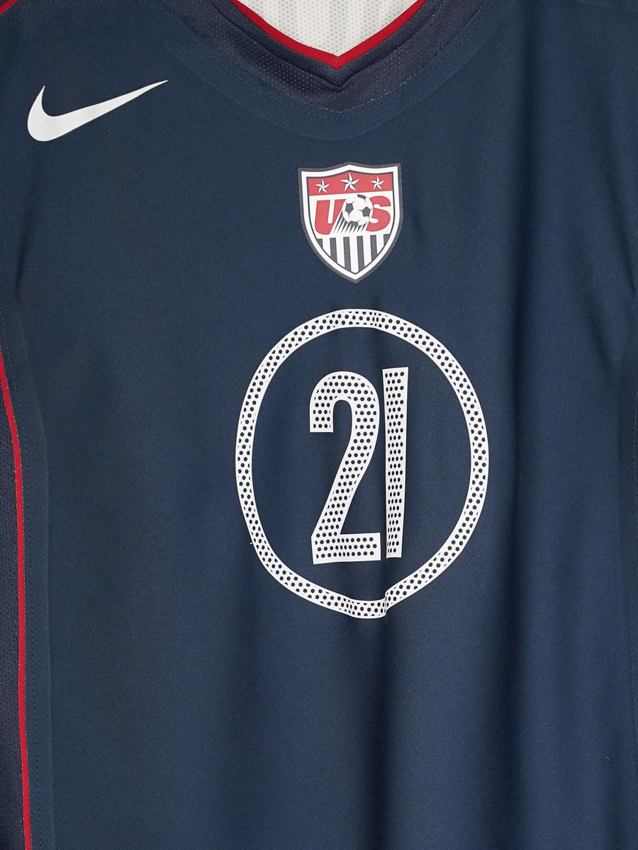 USA Away Shirt 2004/5 L/S Donovan 21 (L)