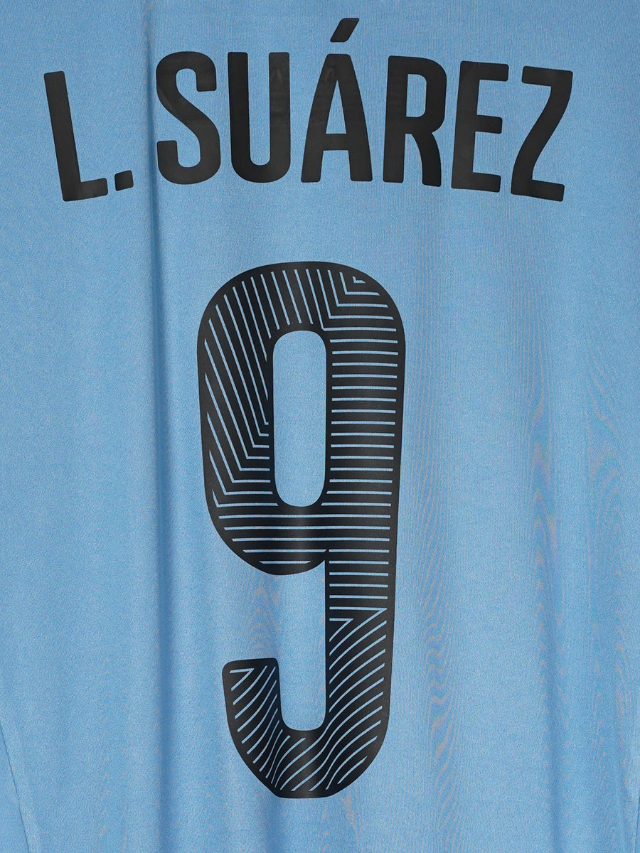 2018/19 Uruguay L.Suarez #9 Home Shirt (M)