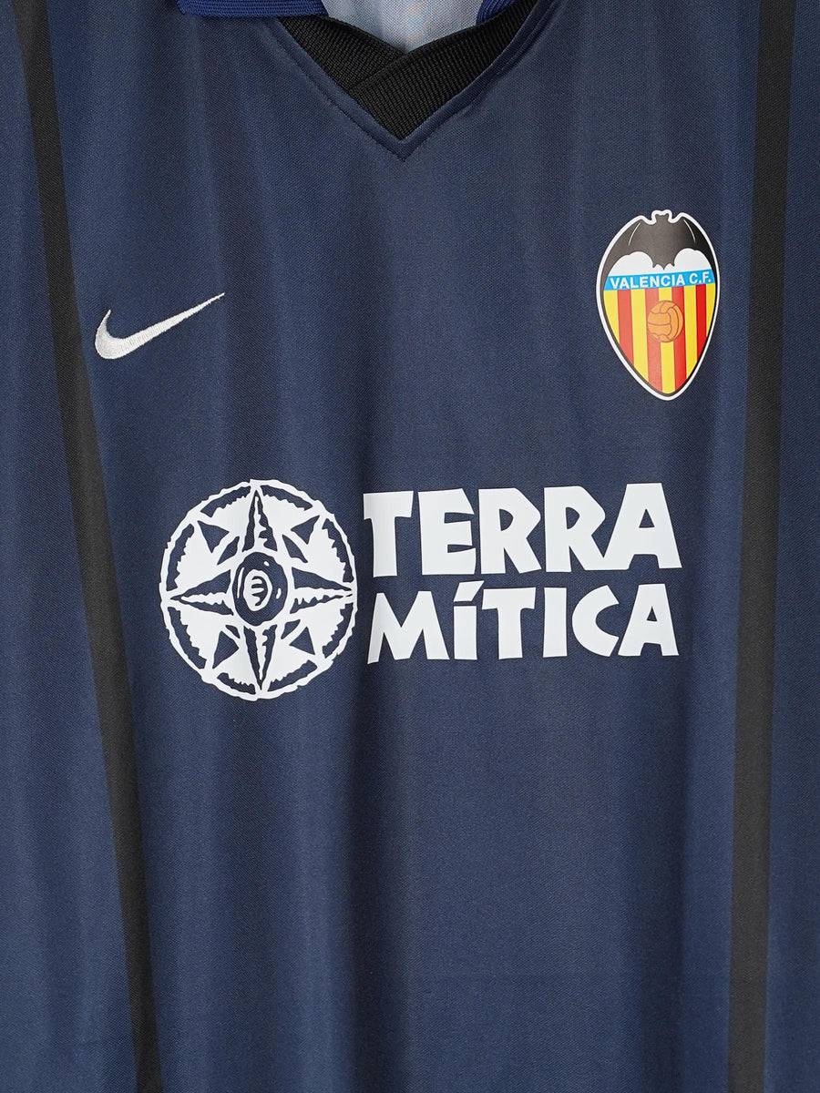 Valencia Away Shirt 2000/1 Aimar 22 (XL)