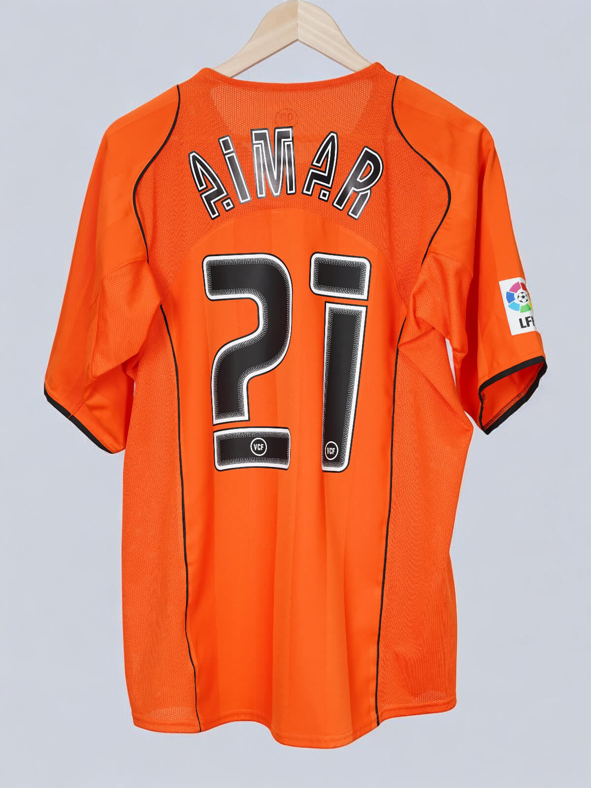 2004/5 Valencia Aimar #21 Away Shirt (M) Nike – First11