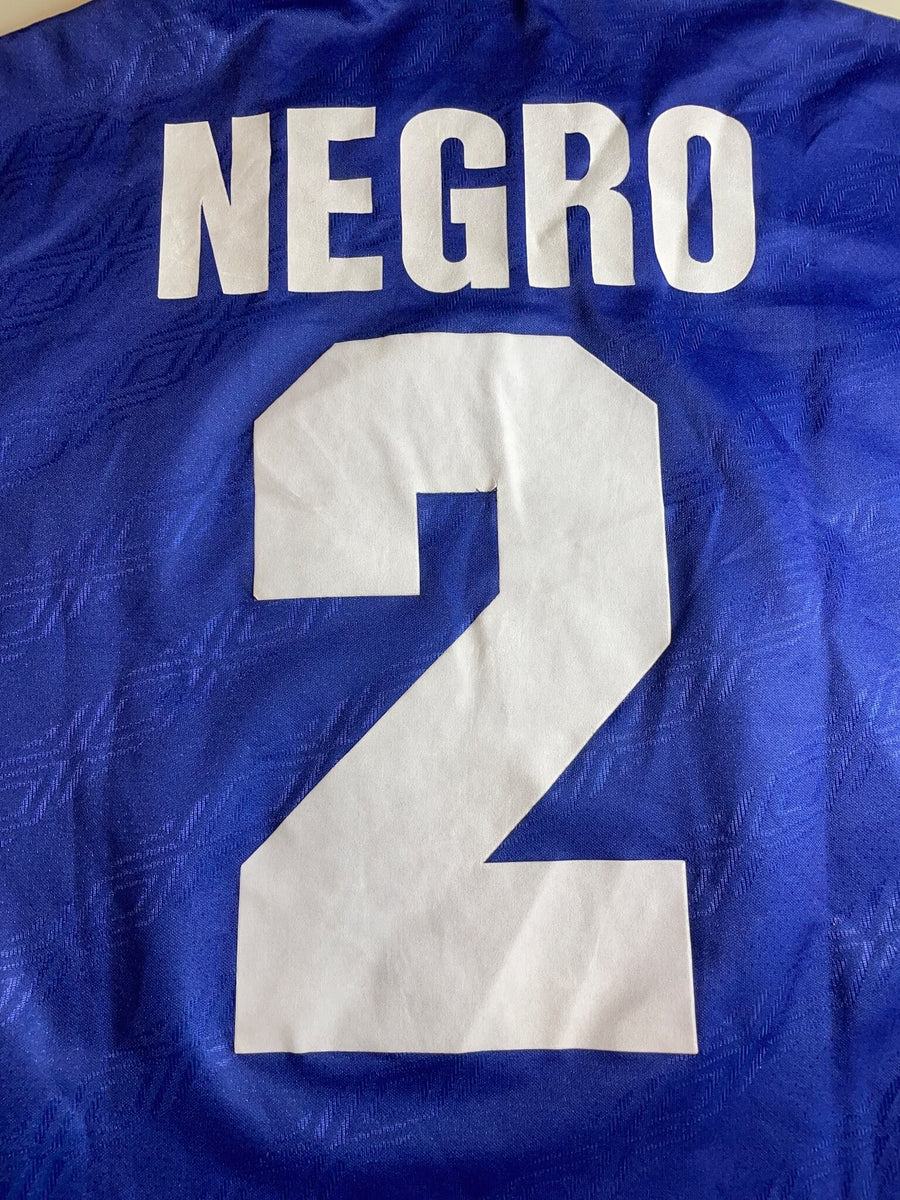 1994/96 Lazio Negro #2 Away Shirt (XL)