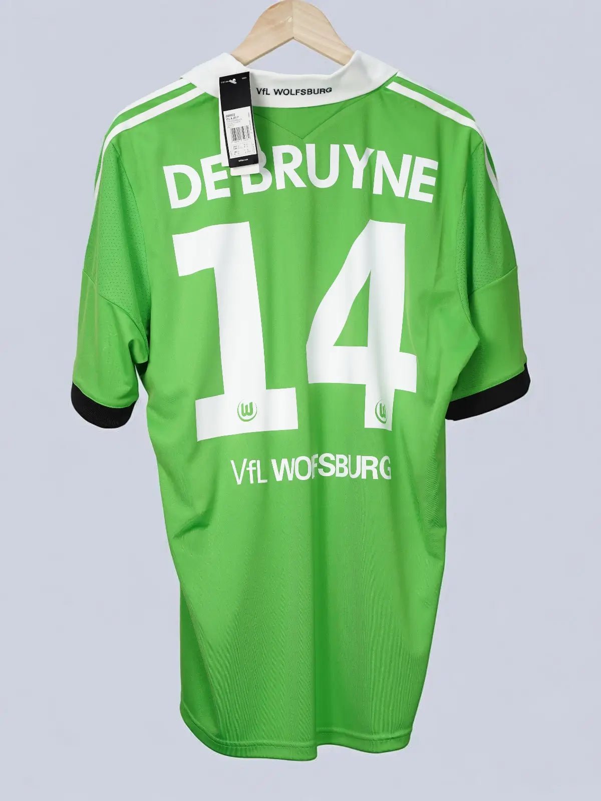 2013/14 VFL Wolfsburg De Bruyne #14 Home Shirt (XL) Adidas – First11
