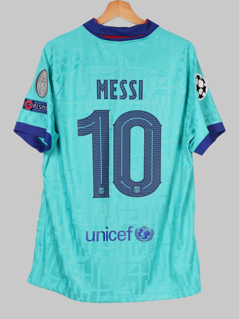 2019/20 Barcelona Messi #10 Third Shirt Player Version (XL)