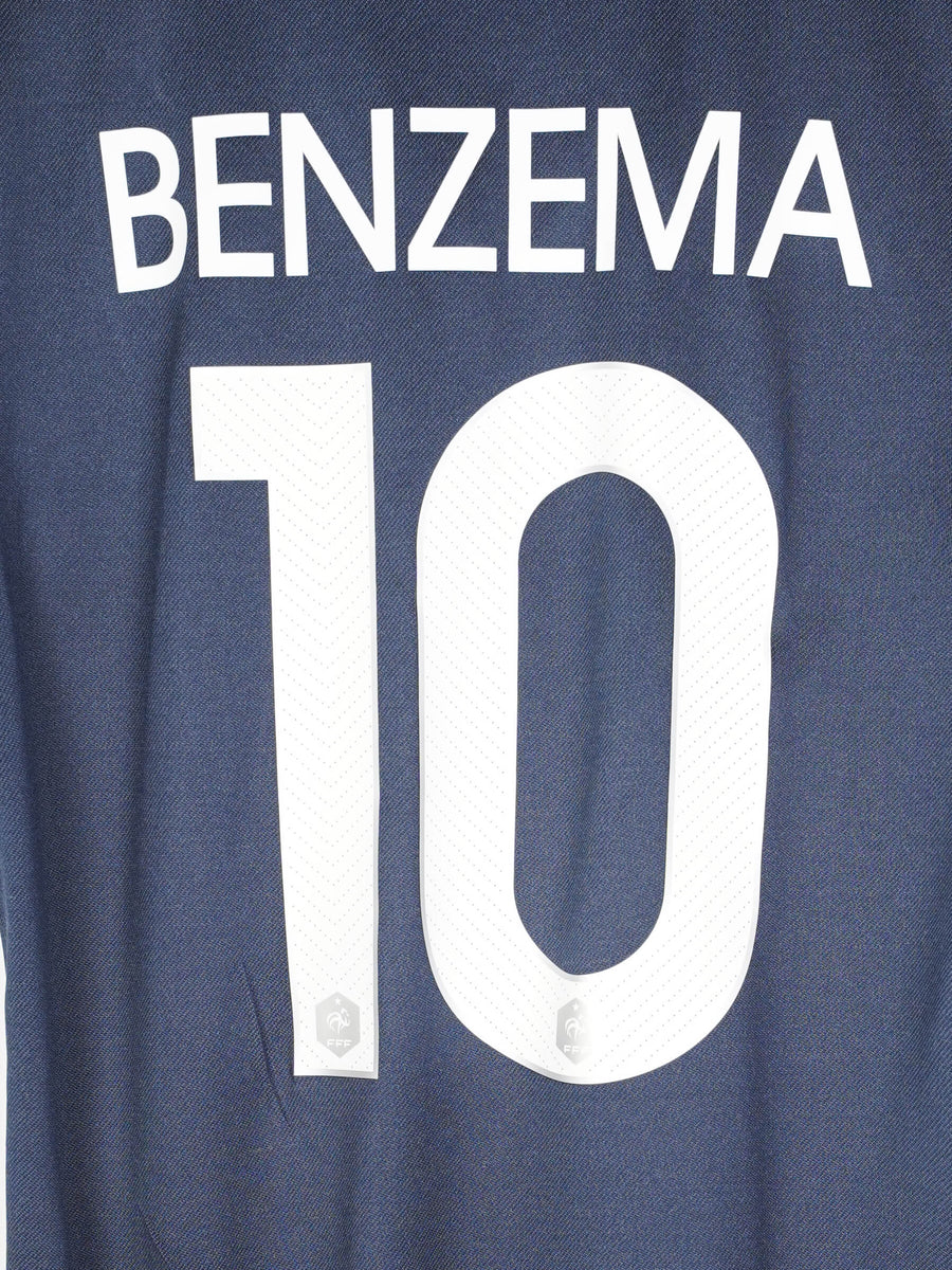 2014/15 France Benzema #10 Home Shirt (S)