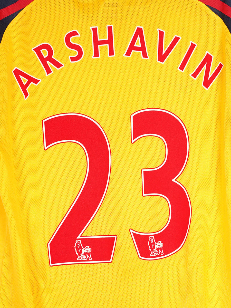 2008/9 Arsenal Arshavin #23 Away Shirt Player Issue (XL)