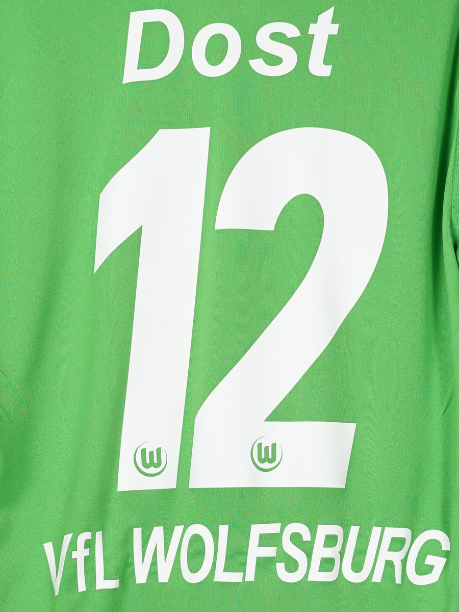 Wolfsburg Home Shirt L/S 2013/14 Dost #12 (M)