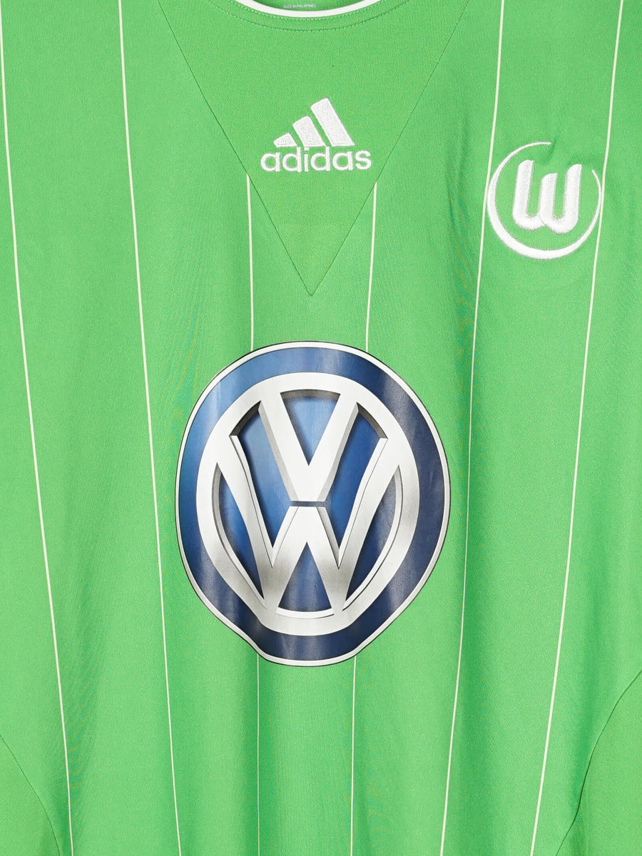 Wolfsburg Home Shirt L/S 2013/14 Dost #12 (M)