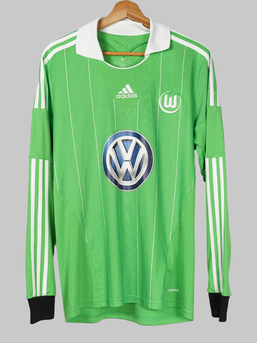 Wolfsburg Home Shirt L/S 2013/14 Dost #12 (M)