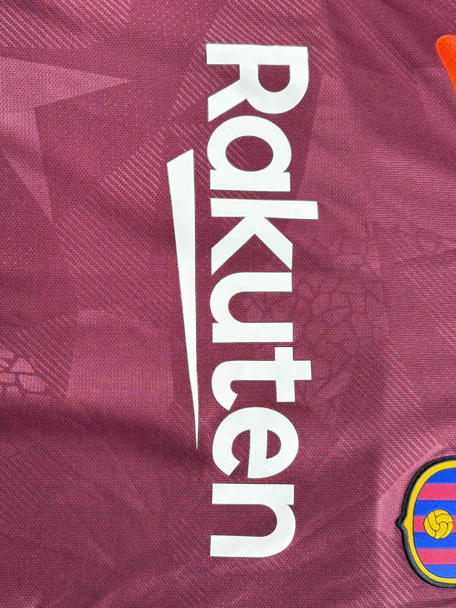 2017/18 Barcelona Messi #10 Third Shirt (XXL)