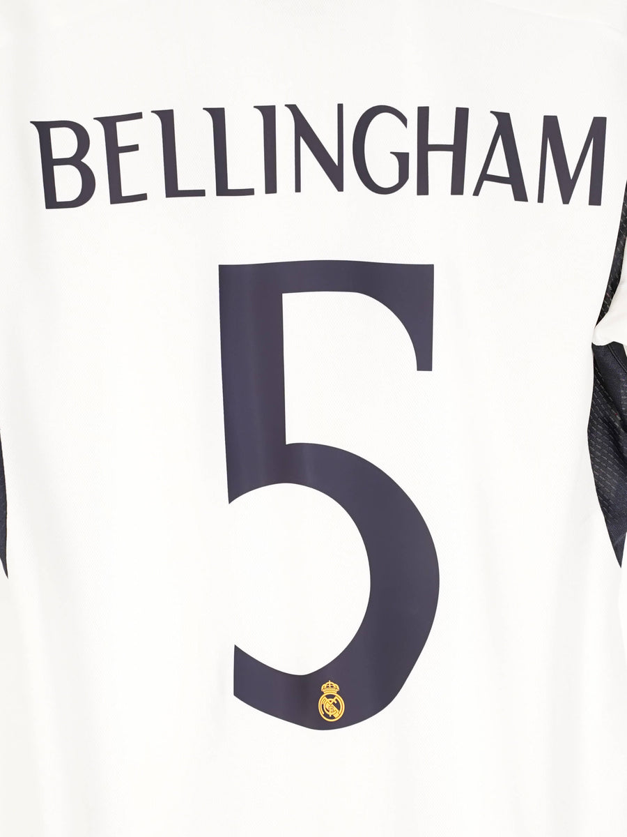 2023/24 Real Madrid Bellingham #5 Home Shirt (M)