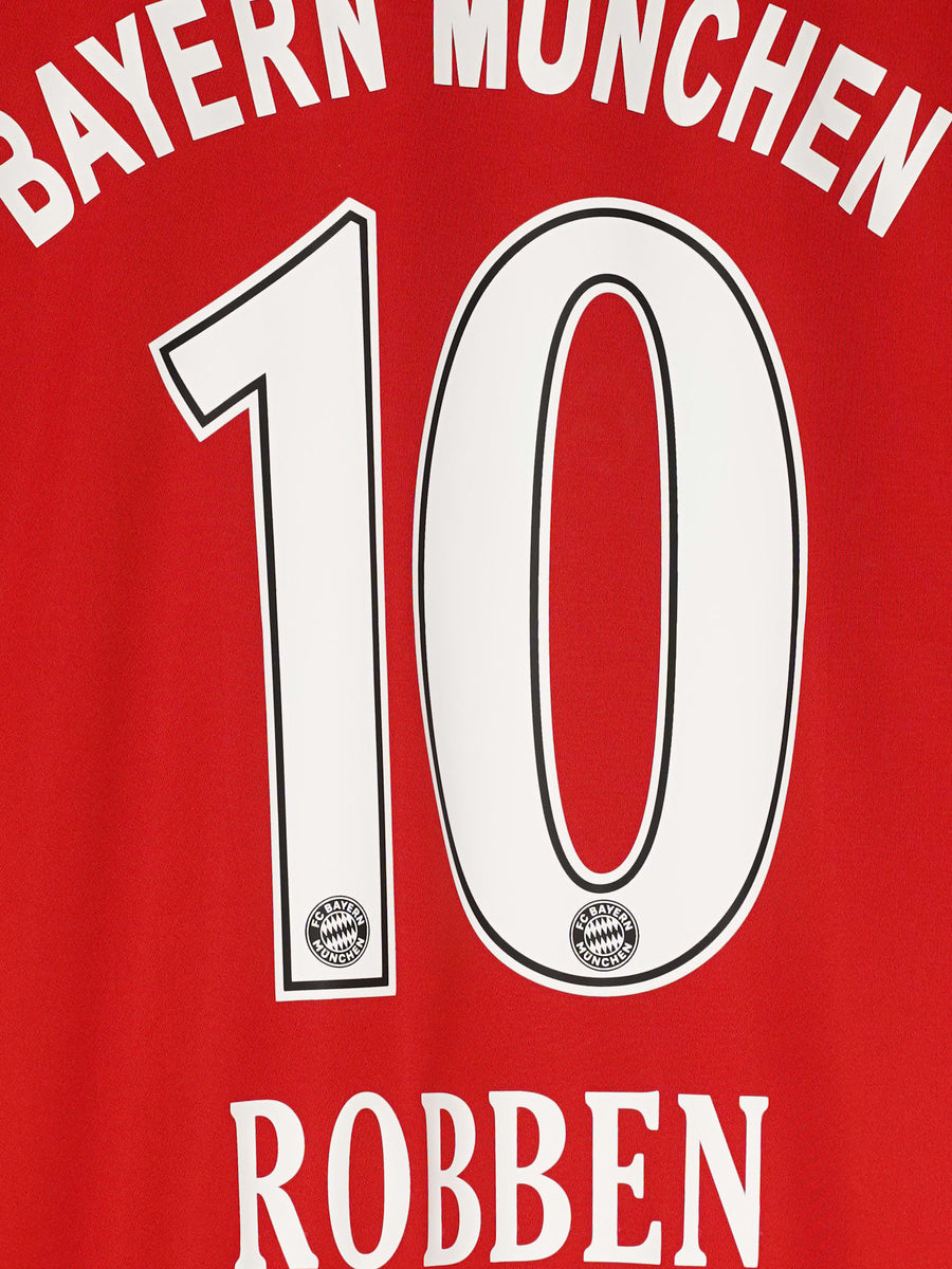2010/11 Bayern Munich Robben #10 Home Shirt (XL)