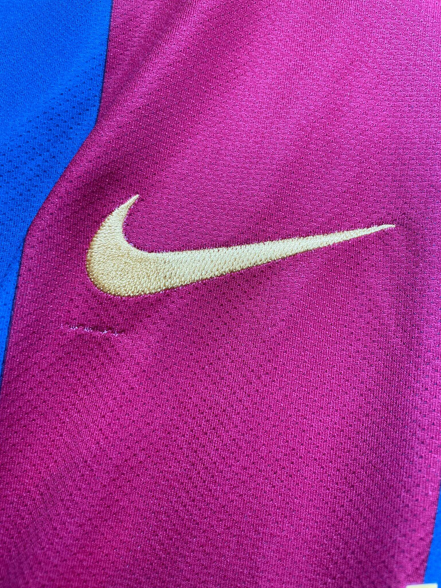 2010/11 Barcelona Puyol #5 Home Shirt (M)