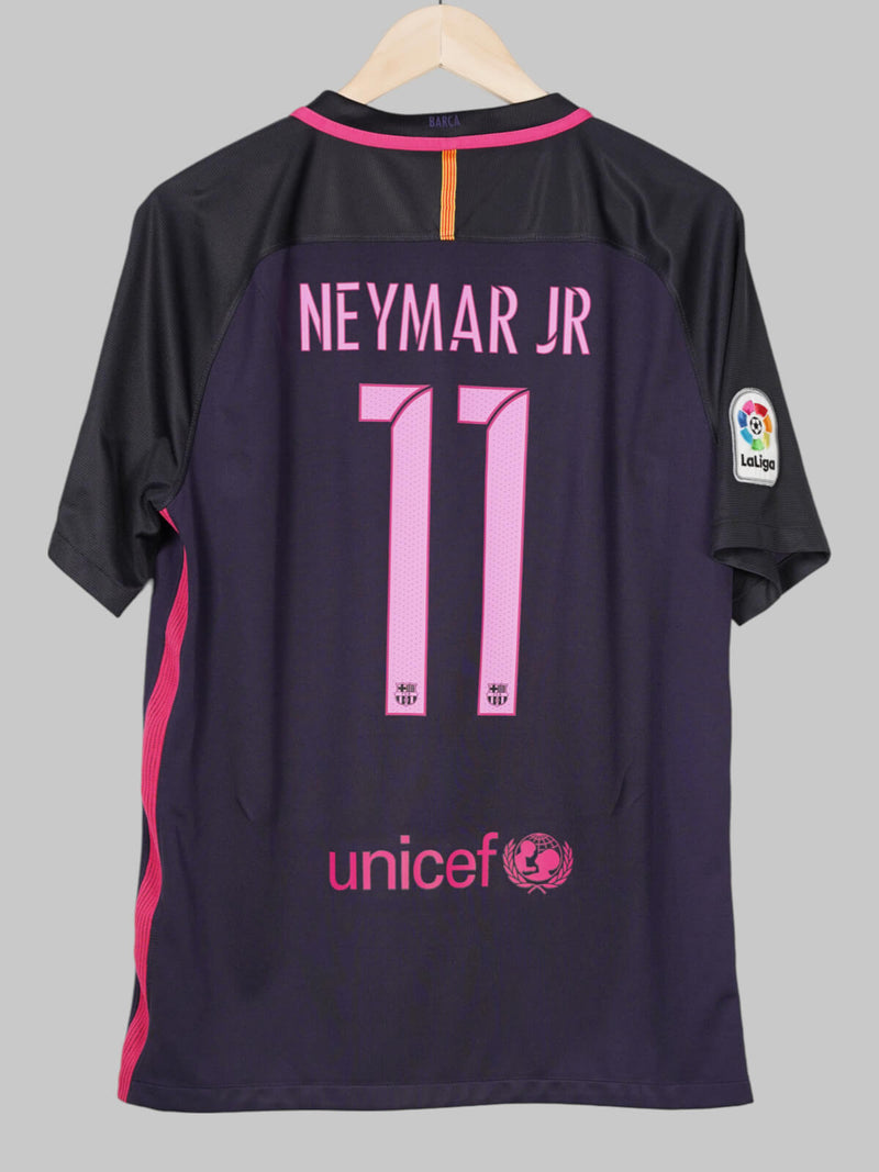 2016/17 Barcelona Neymar Jr #11 Away Shirt (L)