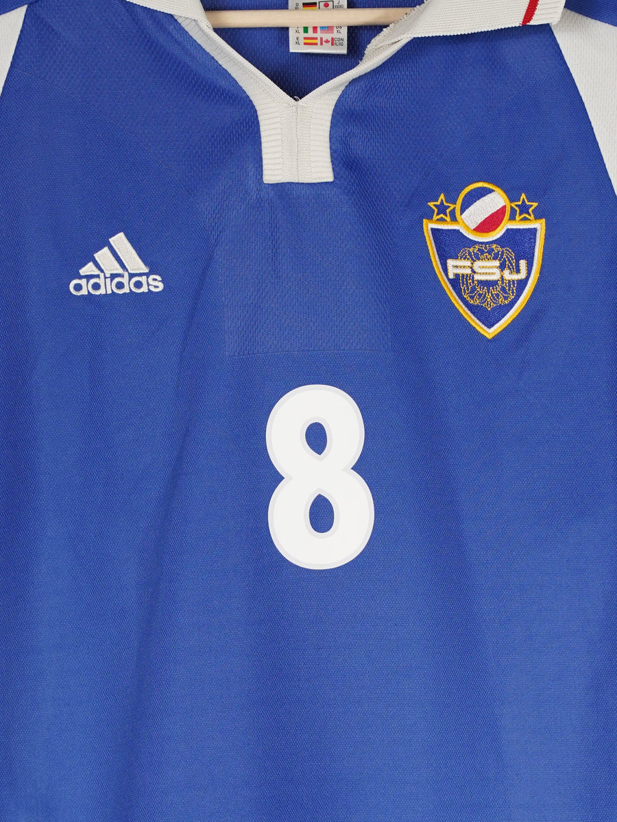 Yugoslavia Home Shirt 2000/1 Mijatovic 8 (XL)