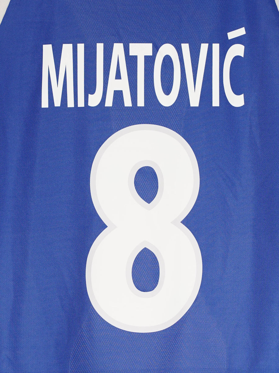 Yugoslavia Home Shirt 2000/1 Mijatovic 8 (XL)