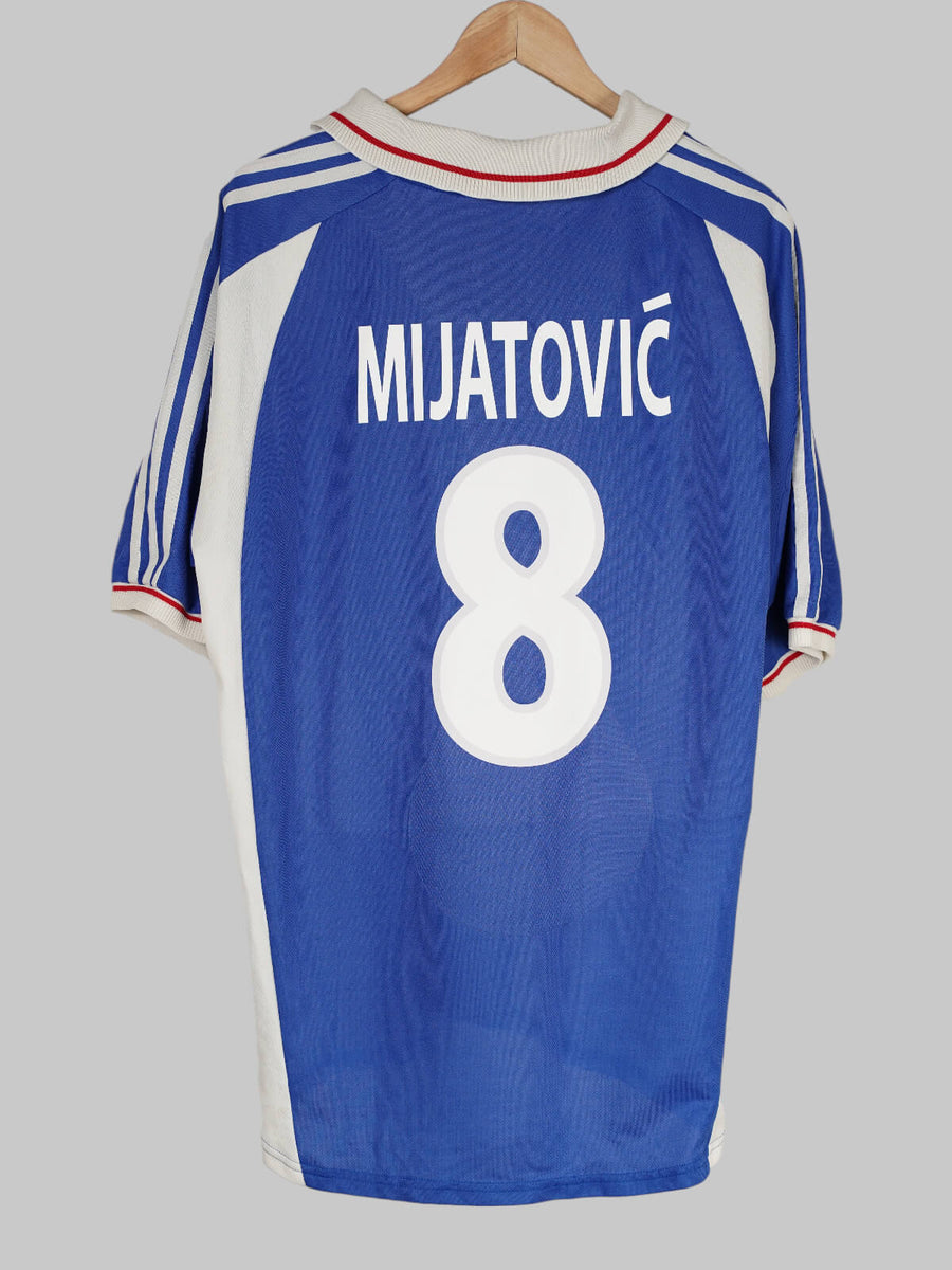 Yugoslavia Home Shirt 2000/1 Mijatovic 8 (XL)