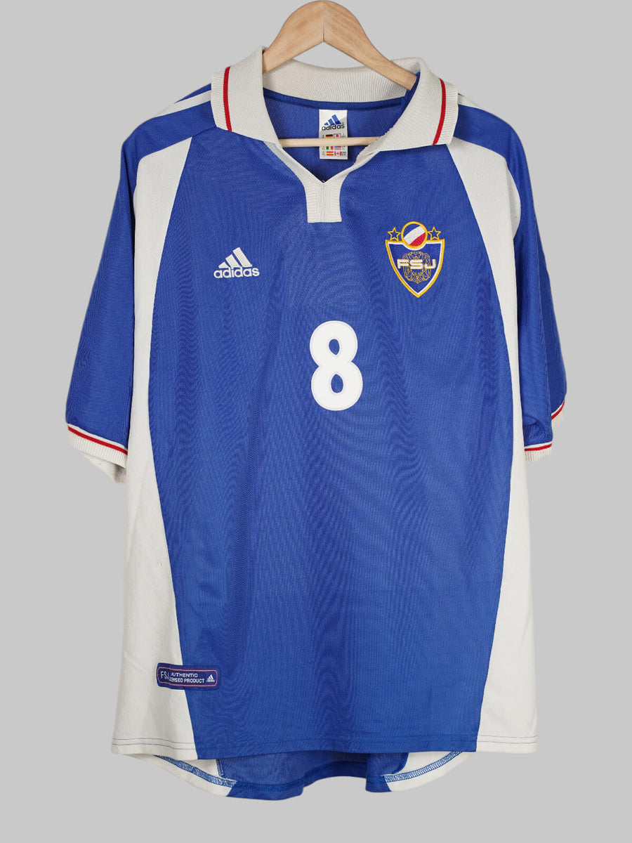 Yugoslavia Home Shirt 2000/1 Mijatovic 8 (XL)
