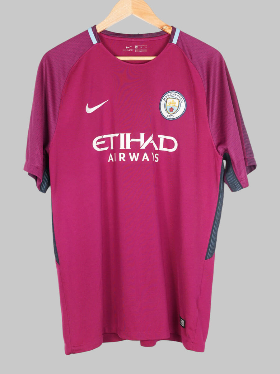 2017/18 Manchester City De Bruyne #17 Away Shirt (XL)