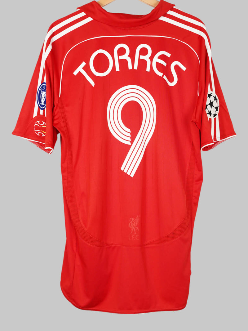 2006/8 Liverpool Torres #9 Home Shirt (L)