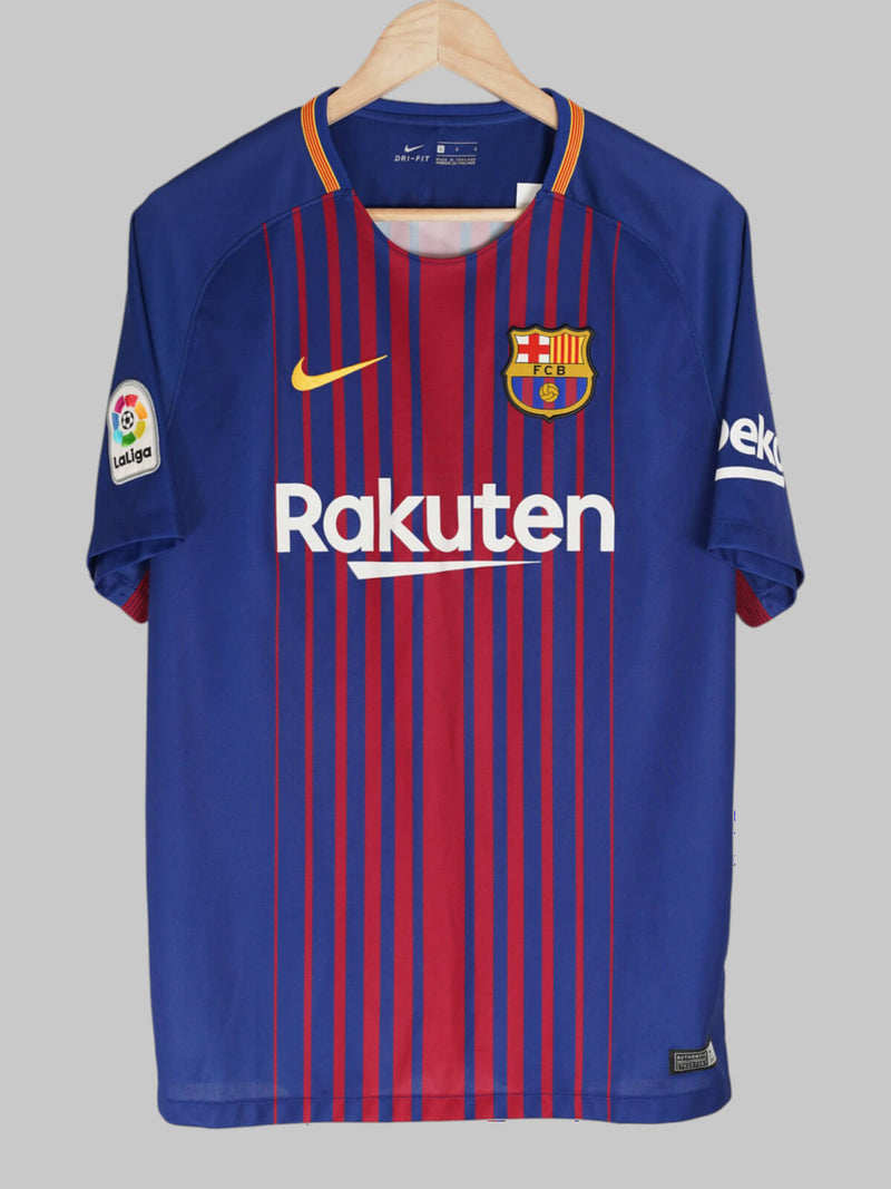 2017/18 Barcelona Neymar Jr #11 Home Shirt (L)