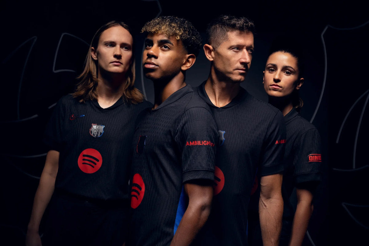 FC Barcelona and Nike release Popular Black 2024/25 Away Kit: Already Sold Out