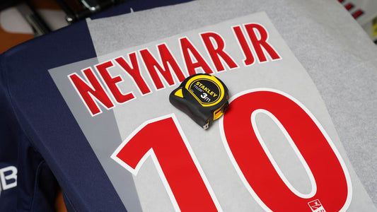 How Do You Apply a Name Set Onto a Football Shirt?