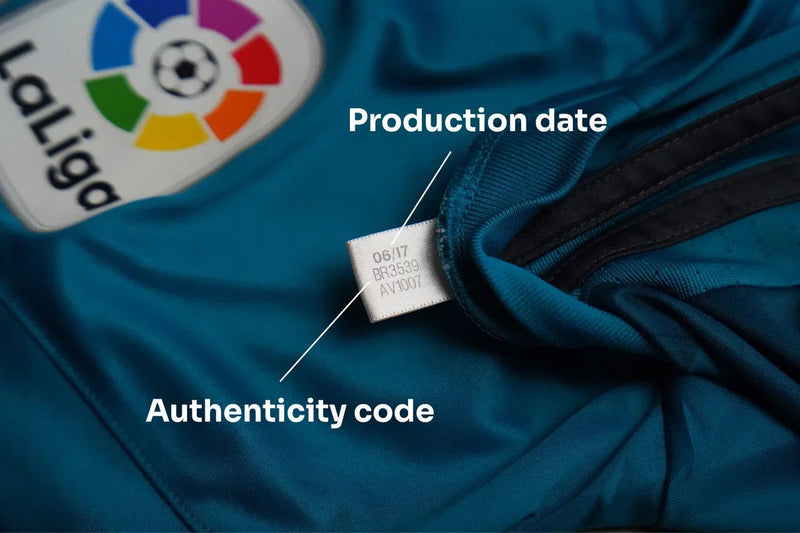 How to spot a fake Adidas football shirt