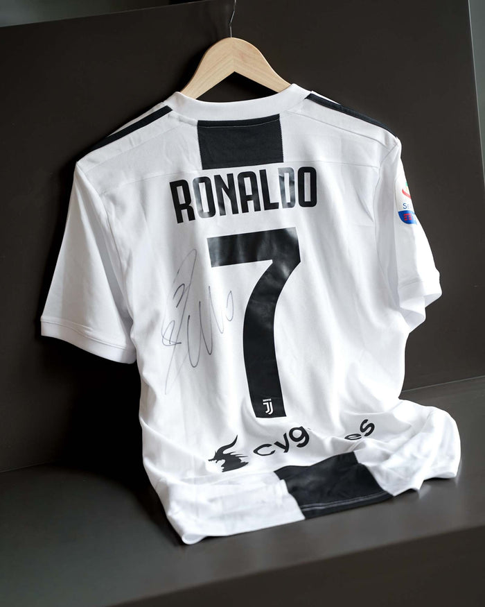 Signed football shirts