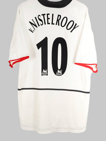 2002/3 Manchester United v.Nistelrooy #10 Away Shirt (XL)