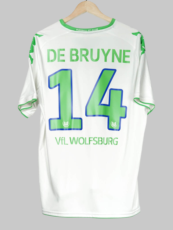 2015/16 Wolfsburg De Bruyne #14 Heimtrikot (XL) Kappa