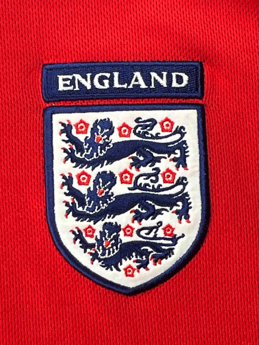 2002/4 England Beckham #7 Away Shirt L/S (M)