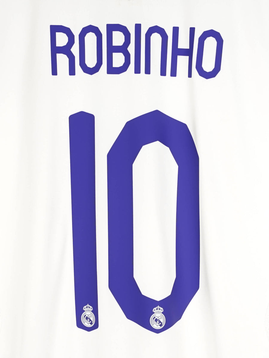 2007/8 Real Madrid Robinho #10 Home Shirt (L)