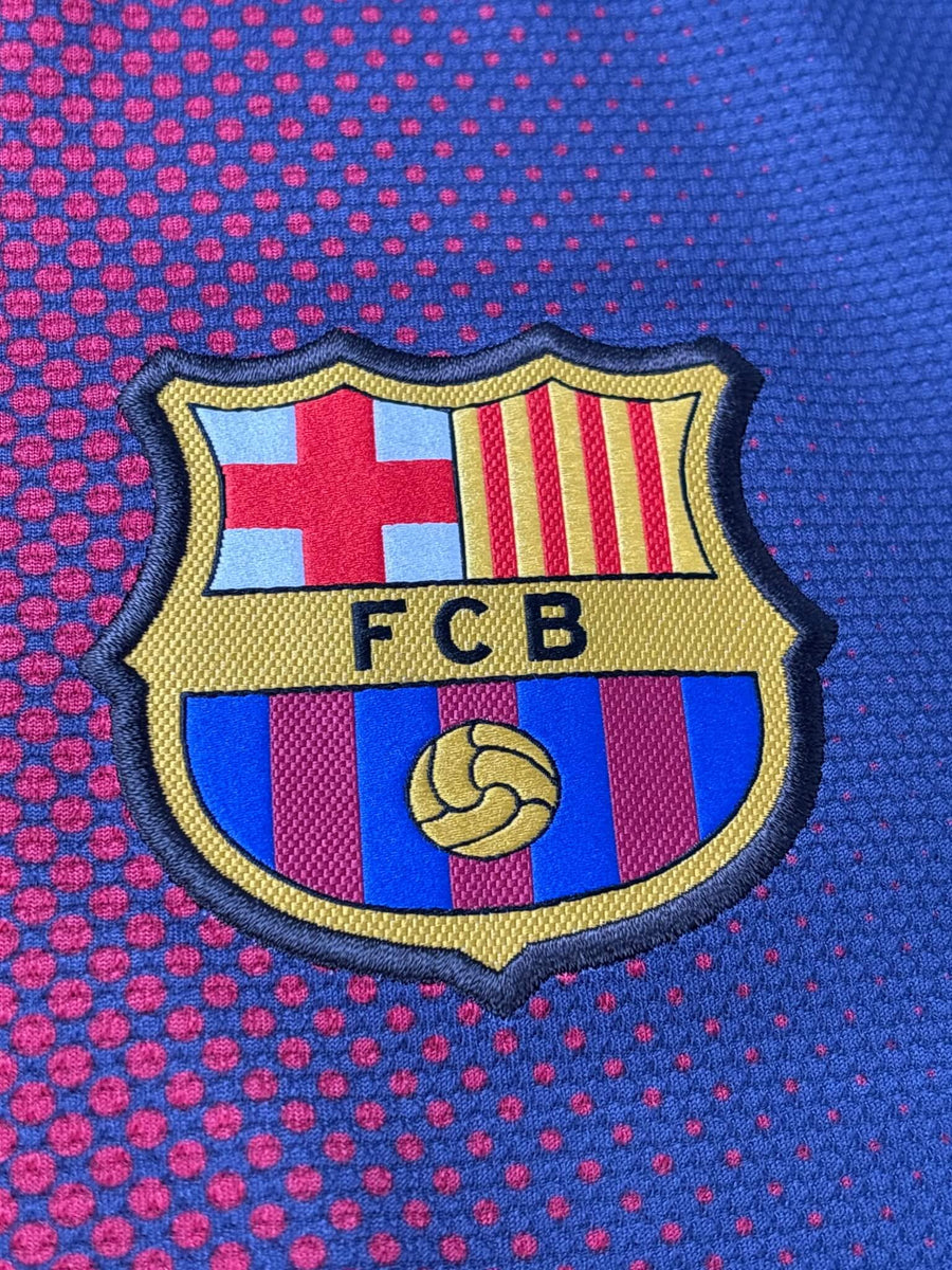 2012/13 Barcelona David Villa #7 Home Shirt (M)