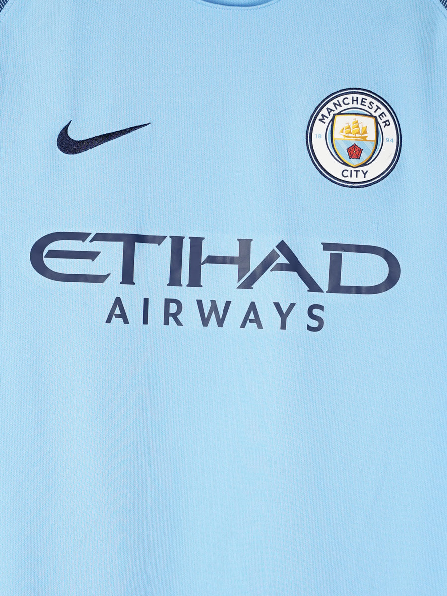 2016/17 Manchester City Kun Agüero #10 Home Shirt (L)
