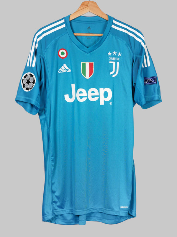 2017/18 Juventus Buffon #1 Keeper Shirt (L)