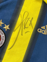 2011/12 Fenerbahce Alex #10 Home Shirt Signed (M)