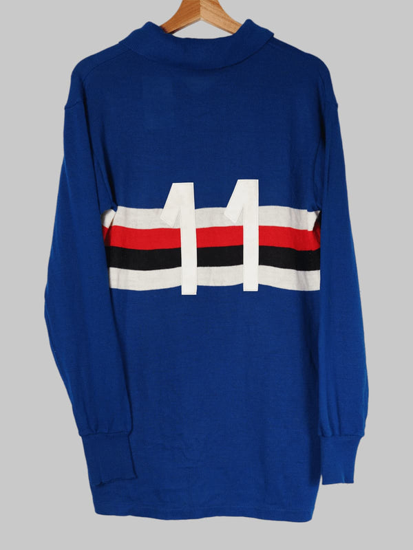 1980s Sampdoria Home Shirt Sample L/S #11 (XL) Ennerre