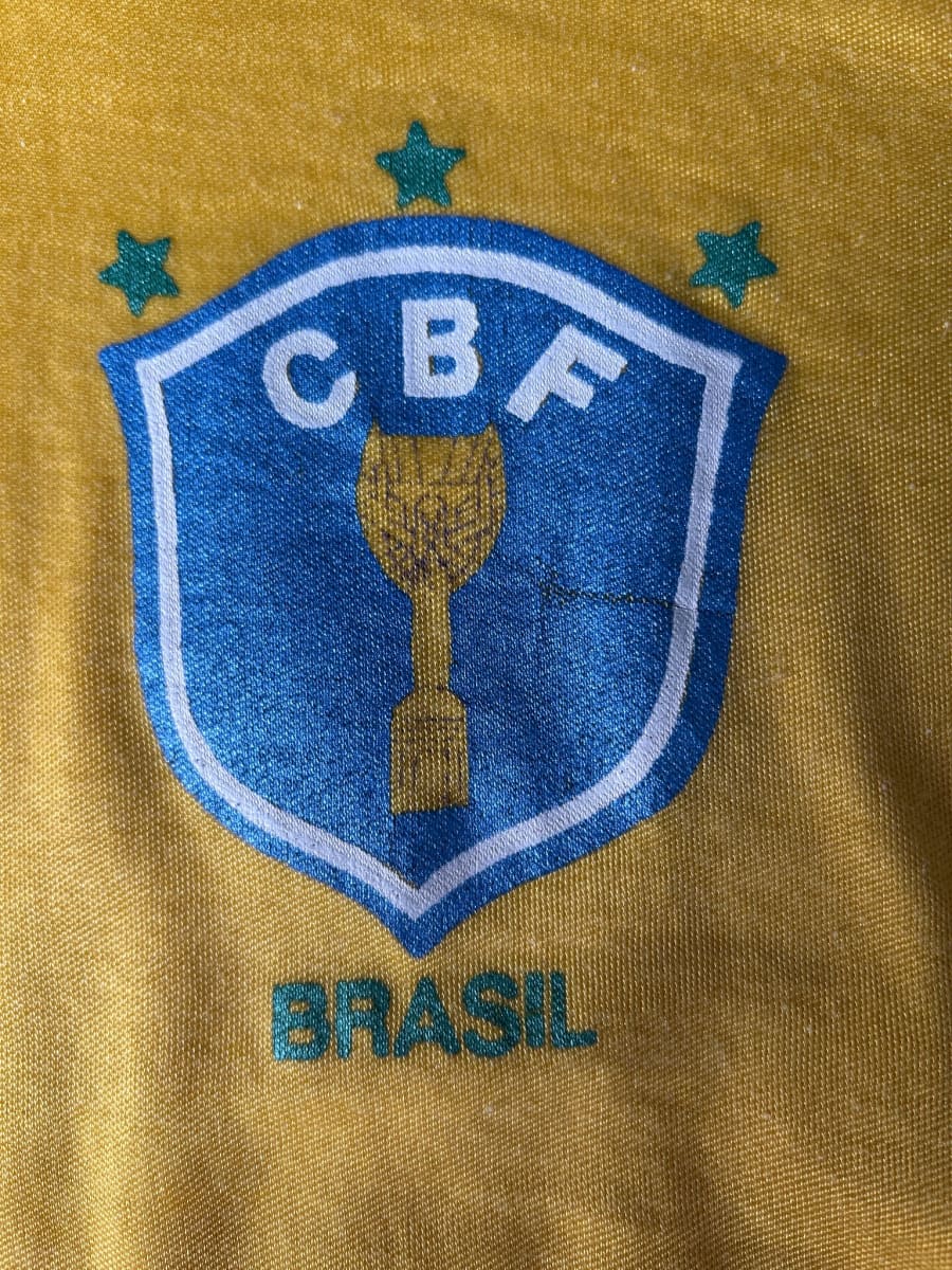 1988/91 Brazil Home Shirt (M)