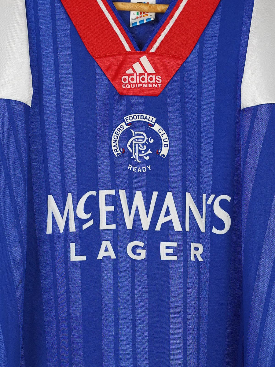 Rangers Home Shirt 1992/94 (XL)