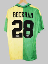 1992/94 Manchester United Beckham #28 Third Shirt (L)