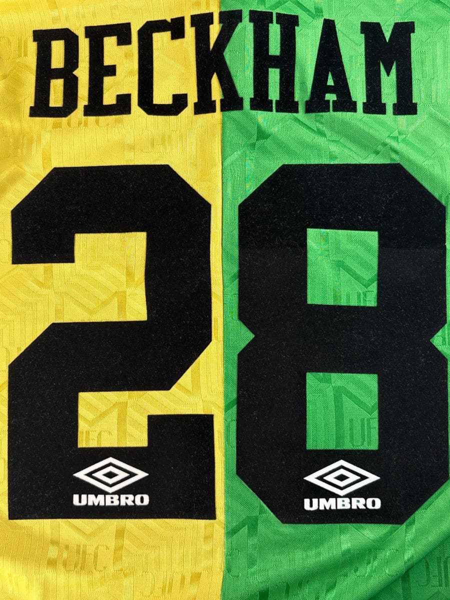 1992/94 Manchester United Beckham #28 Third Shirt (L)